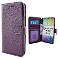 Miniatyrbild 1 av 8: New Standcase Wallet Samsung Galaxy A50 (A505FN/DS) Lila Lila