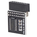 Miniatyrbild 3 av 7: TPM2.0 Säkerhetsmodul, Krypteringssäkerhetsmodul TPM2.0 Fristående Krypteringsprocessor för ASROCK Moderkort Kompatibel med WIN11 Stöder DDR4