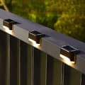 16-pack solcellsdrivna utebelysning för terrassen, vattentäta LED-solceller
