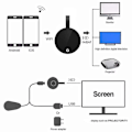 Miniatyrbild 6 av 6: Miracast G2 Trådlös HDTV Wifi HDMI-mottagare, 2.4G, 1080P