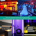Miniatyrbild 7 av 7: Golfbil Underglow Bluetooth APP Belysningssats, RGB Multi-Color