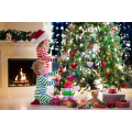 Miniatyrbild 2 av 8: 80 LED Christmas Snowflake String Lights Hanging Decorations -