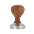 Miniatyrbild 3 av 8: Praktisk kaffepress i rosenträ med platt espresso-pulver