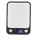 Miniatyrbild 2 av 8: Digital köksvåg rostfritt stål precision resultat kompakt design matmätning LCD-display tareringsfunktion enkel mätning för bakning matlagning