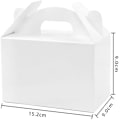 Miniatyrbild 8 av 10: t för bakverk EINNENFFER, 24 stycken Konditorivaror Förpackningar av Kartong, 15,2 x 9 x 9 cm, Lämplig för födelsedagsfester, förpackning