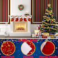 Miniatyrbild 3 av 5: Christmas Mini Stockings, Glitter Snowflake Star with Plush