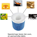 Miniatyrbild 5 av 10: Pool Skimmer Filterstrumpa - Universal Poolfilterpåse (Vit, 20-pack)