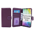 Miniatyrbild 5 av 8: New Standcase Wallet Samsung Galaxy A50 (A505FN/DS) Röd Röd