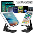 Miniatyrbild 3 av 8: Multi-vinkel Tablet Stativhållare, Justerbar iPad Stativ, Mobiltelefon Stativ, iPhone Stativ, Nintendo Switch Stativ, iPad Pro Stativ, iPad Mini