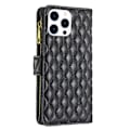 Miniatyrbild 6 av 6: iPhone 16 Pro Max Fodral Diamond Multifunktionell Svart