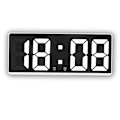 Miniatyrbild 2 av 5: Digital väckarklocka för sovrum, med justerbar temperatur