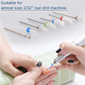 Miniatyrbild 5 av 8: Tungstenkarbid Elektriska Nagelfil Bits Set för Akrylnaglar