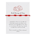 Miniatyrbild 7 av 8: Röd String Armband 7 Knots Armband 7 7 7