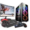 Miniatyrbild 1 av 4: VIST Ryzen 5 Gaming Kit - 64 GB RAM - RX 6600 - 1 TB M.2 SSD - LCD 24 - Windows 11 Pro