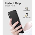 Miniatyrbild 3 av 6: iPhone XR Ultratunt Mattsvart Skal Basic V2 Svart