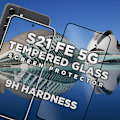 Miniatyrbild 3 av 5: Samsung S21 FE 5G - 9H Härdat Glass - Super Kvalitet 3D
