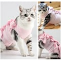 Miniatyrbild 4 av 5: 1 st tryckta modell katt spay/neuter dräkt Katt postoperativ dräkt