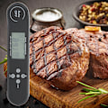Miniatyrbild 1 av 8: Vikbar sond Vattentät LCD Digital Mat Kött Termometer för