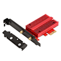 Miniatyrbild 5 av 7: AX5400 WiFi 6E PCIe Nätverkskort för PC, Bluetooth 5.2 AX210 Modul Inuti WPA3 Avancerad Säkerhet 802.11axacban WiFi 6 Tekniker Snabb Värme