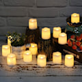 Miniatyrbild 5 av 7: Flimrande flamlös LED-ljus, batteridriven, 200+ timmar