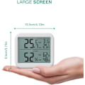 Miniatyrbild 3 av 7: Mini digital termometer hygrometer, inomhustemperatur och