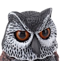 Miniatyrbild 3 av 8: Nature Enemy Fågelskrämma, Realistisk Design Falska Uggleattrapper för Utomhus Skadedjursbekämpning, Väderbeständiga Fågelskrämmor i PE-plast, Skakande Huvuddesign för