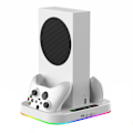 Miniatyrbild 1 av 6: iPega Xbox Series S LED Laddningsstation Med Kylare