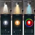Miniatyrbild 4 av 8: Smart WiFi LED-ljuskällor Röststyrning LED-färgbyte