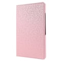 Miniatyrbild 8 av 8: SKALO Samsung Tab A9+ 360 Litchi Fodral - Rosa Rosa