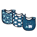 Miniatyrbild 1 av 5: Babyhaklappar Mjuka och Absorberande Ekologisk Bomull Bandana Dregelhaklappar Set för Pojkar Flickor Nyfödda 0-36 Månader Style 2