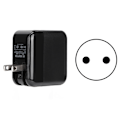 Miniatyrbild 2 av 7: Laddadapter Snabbladdning Stöd TV-läge HD Multimedia Interface AC-adapter Laddare för Switch US-kontakt ＋EU-kontakt