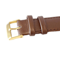 Miniatyrbild 4 av 4: Klockarmband pu-läder Brunt 20mm