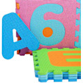 Miniatyrbild 5 av 7: Barnens skum pusselmatta (36-delad uppsättning)  Interlocking golv