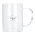 Miniatyrbild 3 av 8: 350ml Transparent mjölkkopp Kaffe Mugg Te Glas Drinkware med