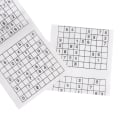 Miniatyrbild 4 av 7: Trämassematerial Nyhet Rolig Nummer Sudoku Tryckt Bad