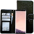 Miniatyrbild 3 av 8: Skydda din Samsung Galaxy S8 med Läderfodral! Svart Svart