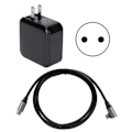 Miniatyrbild 1 av 7: Laddadapter Snabbladdning Stöd TV-läge HD Multimedia Interface AC-adapter Laddare för Switch US-kontakt ＋EU-kontakt