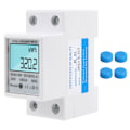 Miniatyrbild 2 av 8: Energi KWh Mätare Mikroelektronikteknik LCD Bakgrundsbelysning Energimätare Med Multi Testnummer Visning Digital Bearbetningsteknik