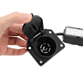 Miniatyrbild 3 av 8: Släpvagnsljusomvandlare för US till EU-adaptrar, US-fordon 7-vägs till europeisk 13-stifts Plug and Play-omvandlare med signalsepareringsfunktion Vattentät