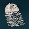 Miniatyrbilde 4 av 11: Vintage Perle Dusk Tulle Hodeplagg (Lang)