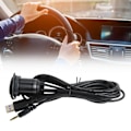 Miniatyrbild 1 av 8: USB Dash Monteringsadapter För Fordonspanel Vattentät Funktion Snabb Överföring Med LED-indikator Och Full Profil Installationsfäste Multi Användning