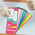 Miniatyrbillede 8 af 8: Multi Math Flash Cards | 15X Læringskort til Børn - Sjove Additions- og Subtraktionslege Subtraction A