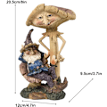 Miniatyrbilde 2 av 8: Hagegnompynt, Fantasifulle Soppstatuer for Utemiljø B