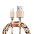 Pikkukuva 5 / 11: 2m punottu latauskaapeli USB-C-laturi Samsung Galaxyyn -- 5 pakkausta