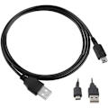 Miniatyrbilde 1 av 8: USB-lader strømledning erstatningsladekabelkontakt for Nintendo 3DS XL/3DS/2DS/DSi XL/Ds/USBTO/DSI