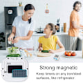 Miniatyrbillede 2 af 4: 2 Pak Klasserum Timere til Børn - Stor Magnetisk Digital Timer - Blå Blue White 1