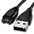 Miniatyrbillede 2 af 4: Garmin ure ladekabel - Hurtigoplader - Universal - 2 stk. - Sort 2 Pcs