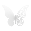 Miniatyrbillede 2 af 7: Sommerfuglebryllup Navnekort Pearlescent Card Purple Purple