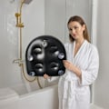 Miniatyrbillede 6 af 6: Oppustelig badekarstol Seat Komfortabel badekarstol Genanvendelig med sugekop og net 18,5x14,6x5,9 I PVC Spa Pool badekar BOBBOT-sæde til voksne udendørsliv