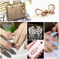 Miniatyrbillede 4 af 4: 14400 stk Guld Flade Rhinestones til DIY Negle Håndværk, SS16, 3,8-4,0 mm Golden Shadow SS16/14400pcs